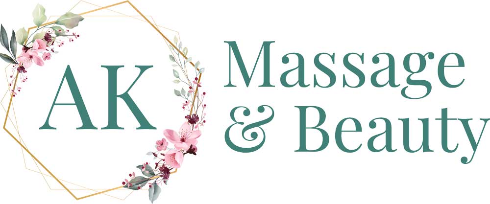 AK Massage & Beauty Logo White